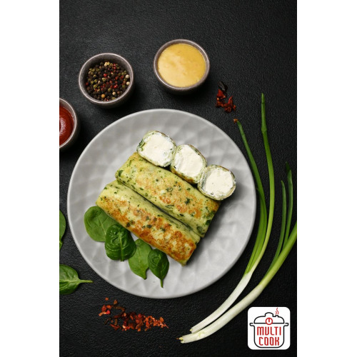 Spinach and cream cheese crepes – Crepes