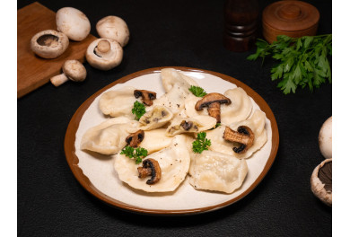 Potato and mushroom pierogy
