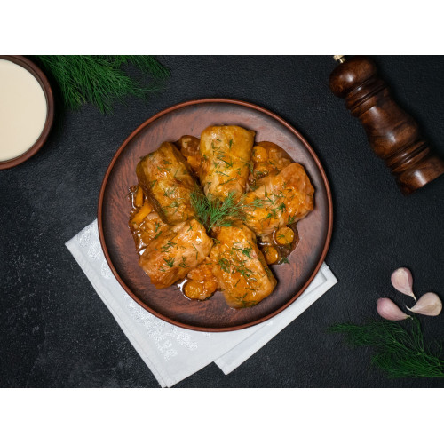 Meat cabbage rolls – Stuffed peppers / Cabbage rolls